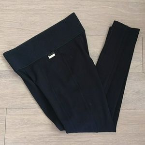 CK Seamed Power Wide Waistband Stretch Leggings